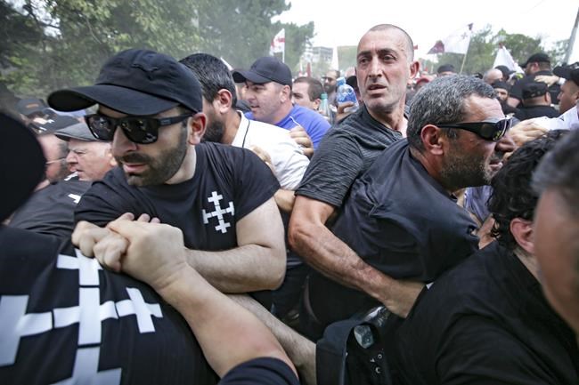 A mob storms Tbilisi Pride Fest site, forcing the event's cancellation | iNFOnews.ca