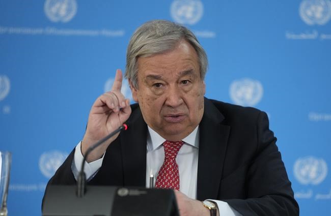 UN chief says the world is in a new era marked by the highest major power competition in decades | iNFOnews.ca UN chief says the world is in a new era marked by the highest major power competition in decades | iNFOnews.ca