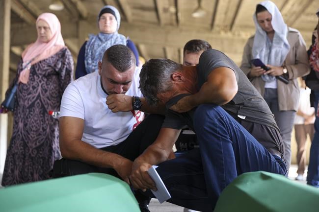 Hundreds gather in Sarajevo to pay their respects to Srebrenica massacre victims | iNFOnews.ca Hundreds gather in Sarajevo to pay their respects to Srebrenica massacre victims | iNFOnews.ca