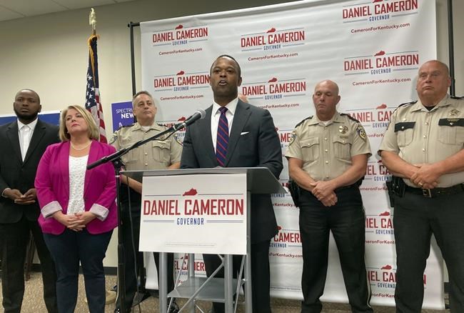 GOP's Cameron releases crime-fighting plan in bid to unseat Democratic Gov. Beshear in Kentucky | iNFOnews.ca GOP's Cameron releases crime-fighting plan in bid to unseat Democratic Gov. Beshear in Kentucky | iNFOnews.ca