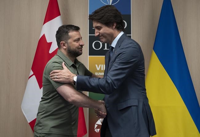 Zelenskyy declares NATO summit victory for Ukraine as Canada, allies pledge more help | iNFOnews.ca