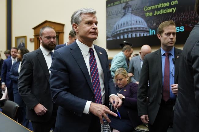 FBI Director Chris Wray defends the 'real FBI' against criticism from House Republicans | iNFOnews.ca