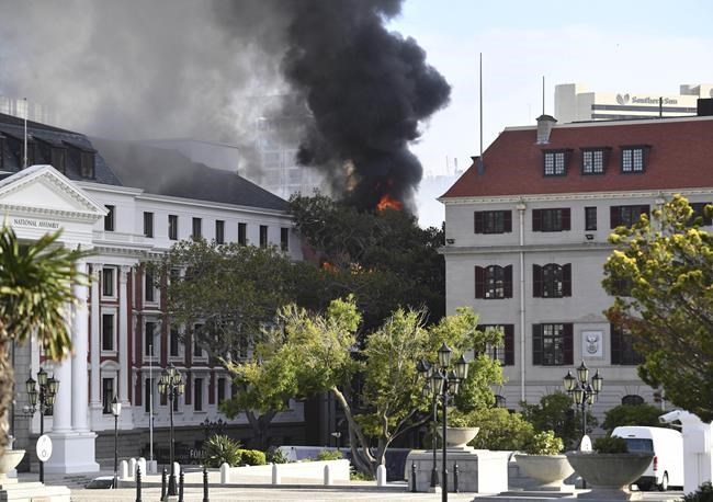 Man accused of terrorism over fire at South African Parliament says he 'burned it intentionally' | iNFOnews.ca Man accused of terrorism over fire at South African Parliament says he 'burned it intentionally' | iNFOnews.ca