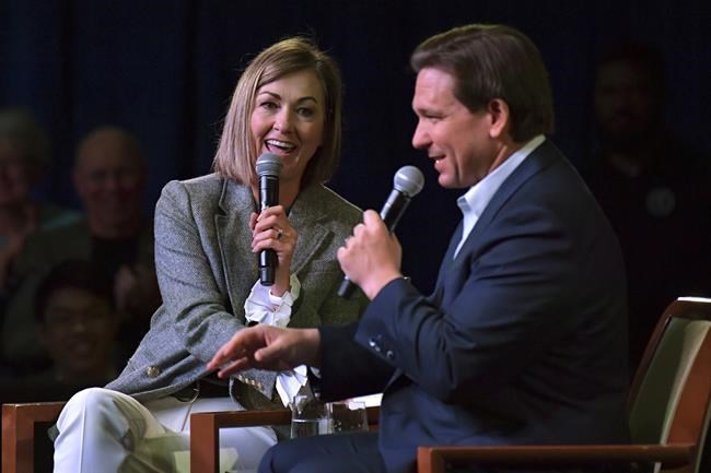 DeSantis would consider Iowa's Reynolds as running mate, calls Trump's attack of her 'out of hand' | iNFOnews.ca