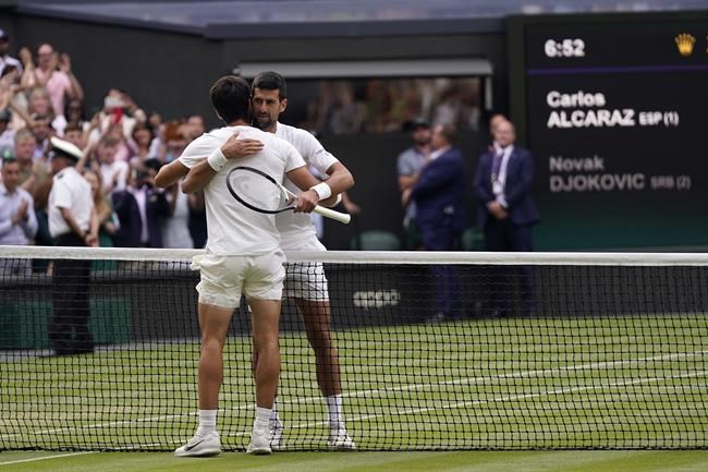 Novak Djokovic rues his missed chances after losing a highly entertaining Wimbledon final in 5 sets | iNFOnews.ca Novak Djokovic rues his missed chances after losing a highly entertaining Wimbledon final in 5 sets | iNFOnews.ca