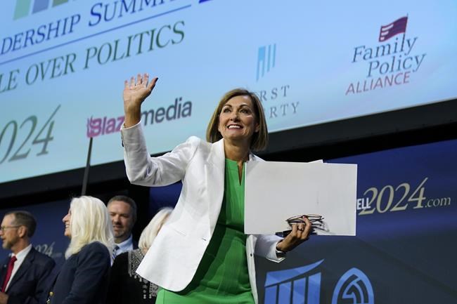 Iowa Gov. Kim Reynolds embraces role as a key player in Republican presidential race | iNFOnews.ca