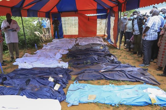 Kenya doomsday cult deaths top 400 as detectives exhume 12 more bodies, with the pastor in custody | iNFOnews.ca Kenya doomsday cult deaths top 400 as detectives exhume 12 more bodies, with the pastor in custody | iNFOnews.ca