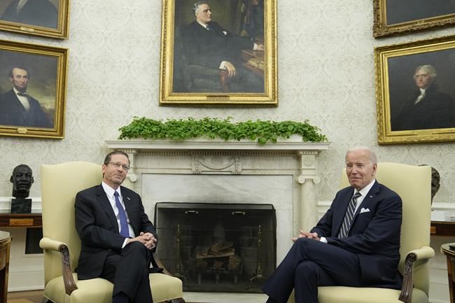 Israel's Herzog tells Biden its democracy remains sound amid US concerns over judicial overhaul | iNFOnews.ca