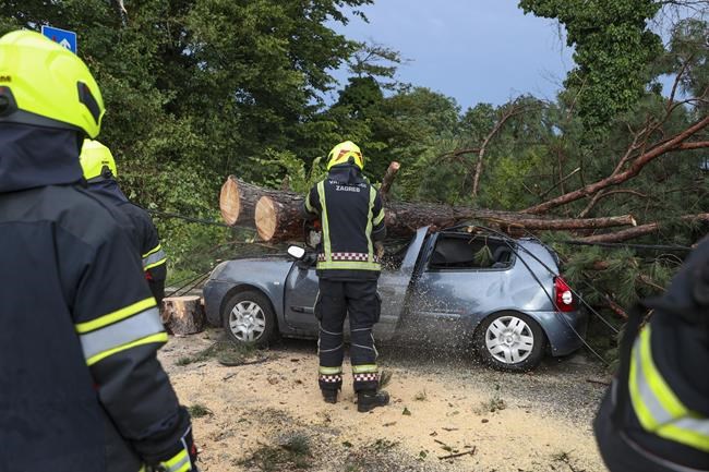 A Croatian firefighter has died in the storm that swept the Balkans, raising the toll to 6 dead | iNFOnews.ca