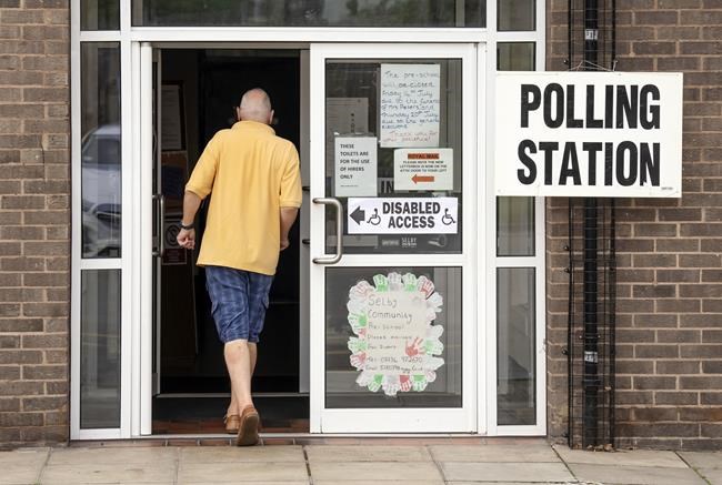 The UK's governing Conservatives are braced for a drubbing from voters in 3 special elections | iNFOnews.ca The UK's governing Conservatives are braced for a drubbing from voters in 3 special elections | iNFOnews.ca