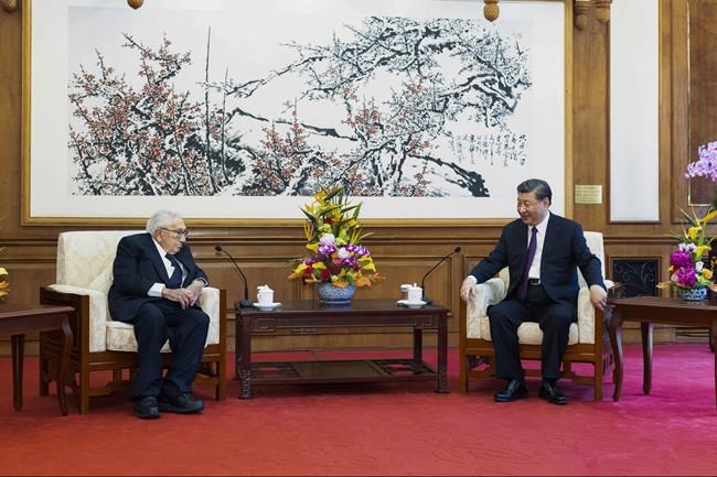 China's Xi tells Kissinger that China-US ties are at a crossroads and stability is still possible | iNFOnews.ca
