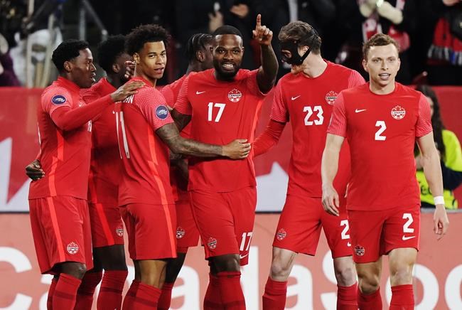 Canadian men climb two places to No. 43 in latest FIFA world rankings | iNFOnews.ca
