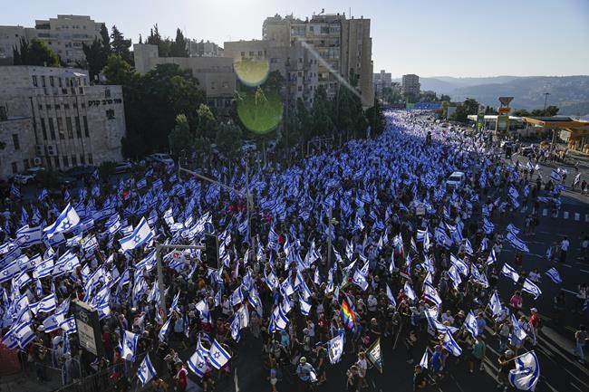 Israel's Netanyahu goes to hospital for pacemaker. He says he will push ahead with judicial overhaul | iNFOnews.ca