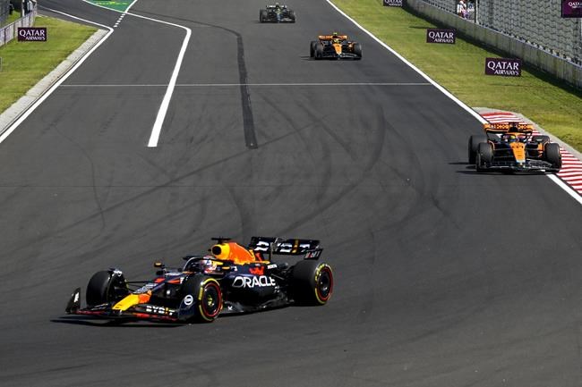 F1 champ Verstappen wins Hungarian GP to extend overall lead, give Red Bull record 12th straight win | iNFOnews.ca F1 champ Verstappen wins Hungarian GP to extend overall lead, give Red Bull record 12th straight win | iNFOnews.ca