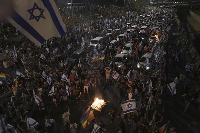 Israeli parliament takes first major step in Netanyahu's contentious overhaul, deepening divisions | iNFOnews.ca