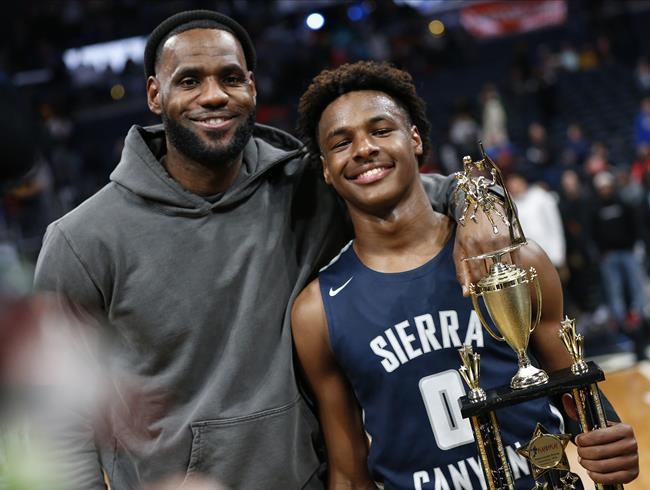 Bronny James plays piano, dines out in video, photos emerging days after he suffers cardiac arrest | iNFOnews.ca