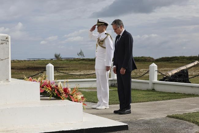 Blinken visits tiny Tonga as US continues diplomatic push to counter China in the Pacific | iNFOnews.ca Blinken visits tiny Tonga as US continues diplomatic push to counter China in the Pacific | iNFOnews.ca