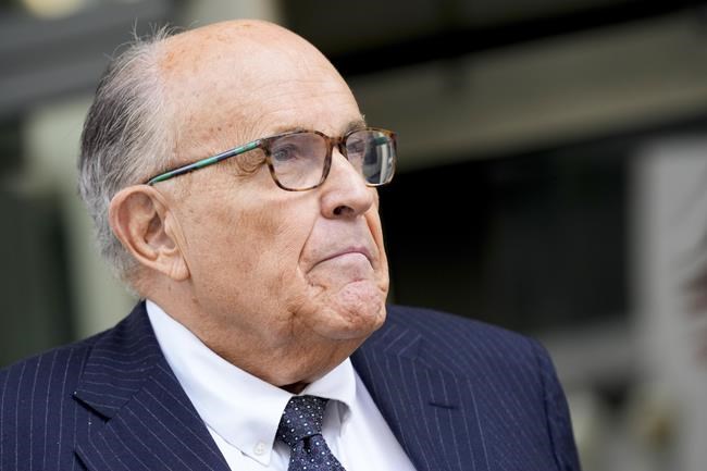 Rudy Giuliani is not disputing that he made false statements about Georgia election workers | iNFOnews.ca