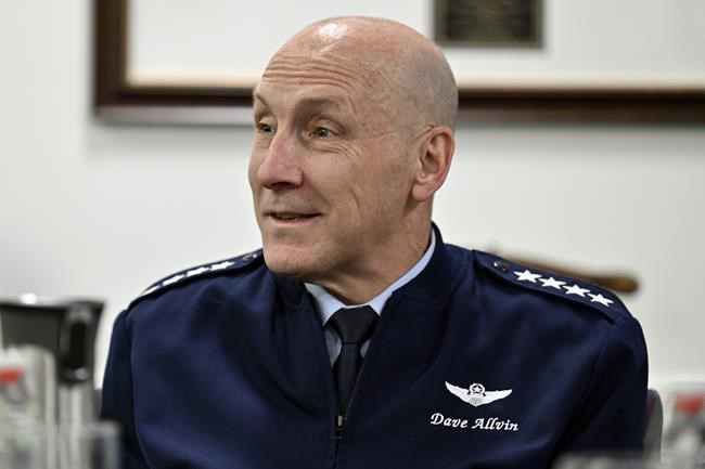 White House nominates Allvin as next Air Force chief | iNFOnews.ca