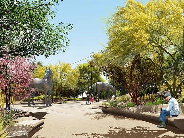 Design for Las Vegas Strip mass shooting memorial features a garden path and 58 beams of light | iNFOnews.ca Design for Las Vegas Strip mass shooting memorial features a garden path and 58 beams of light | iNFOnews.ca
