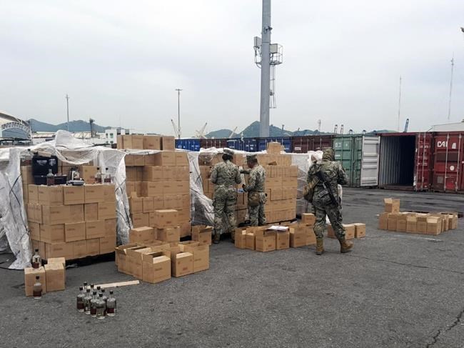 Mexican marines seize 7,200 bottles of liquid meth in mezcal bottles bound for Australia | iNFOnews.ca Mexican marines seize 7,200 bottles of liquid meth in mezcal bottles bound for Australia | iNFOnews.ca