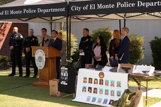 Charges filed against members of Southern California gang after killing of 2 police officers | iNFOnews.ca