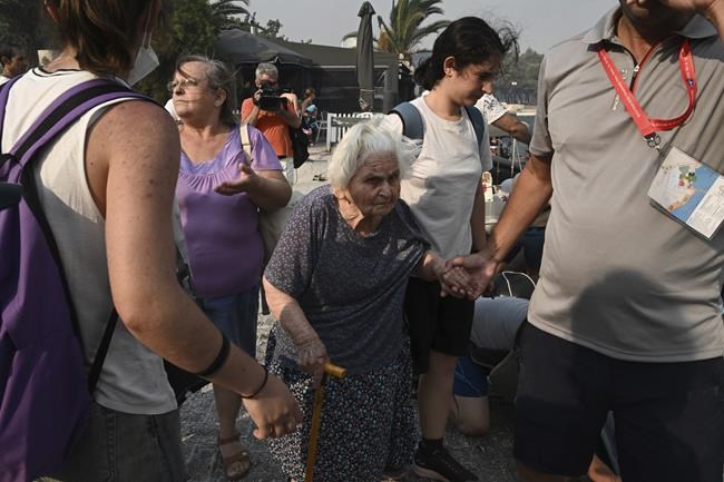 Wildfire in Greece triggers explosions at an ammunition depot and the relocation of fighter jets | iNFOnews.ca