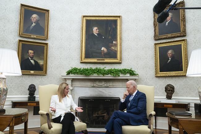 Biden thanks far-right Italian Premier Meloni for her strong support of Ukraine | iNFOnews.ca Biden thanks far-right Italian Premier Meloni for her strong support of Ukraine | iNFOnews.ca