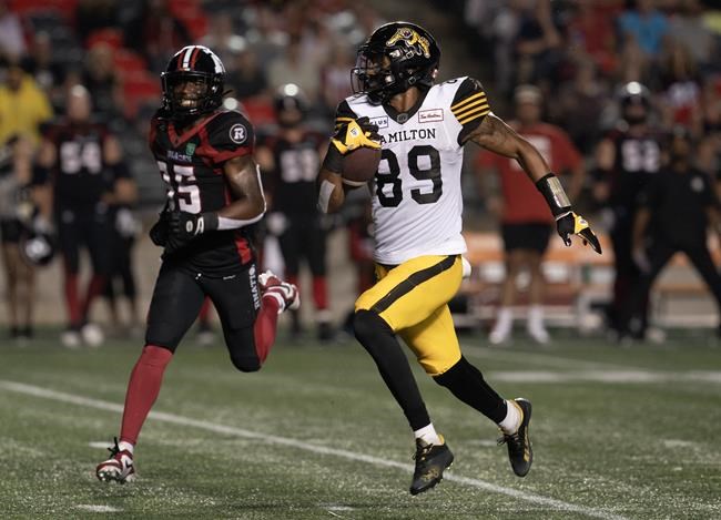 Ticats top Redblacks 16-12 despite Mitchell's five interceptions | iNFOnews.ca
