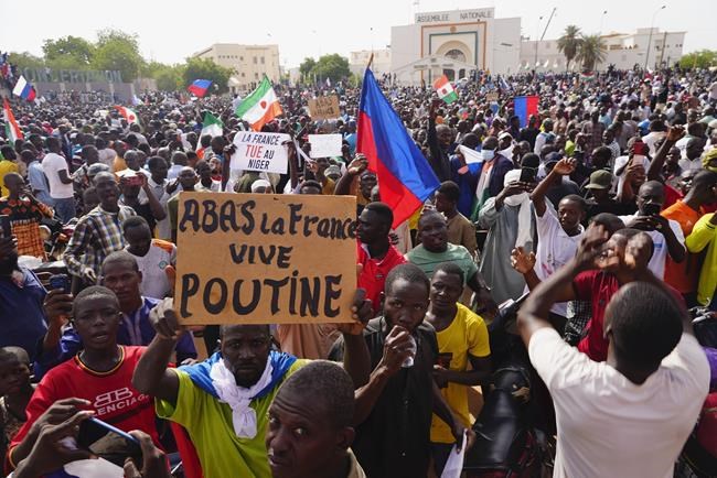Canada 'strongly condemns' Niger military coup as others threaten sanctions, cut aid | iNFOnews.ca