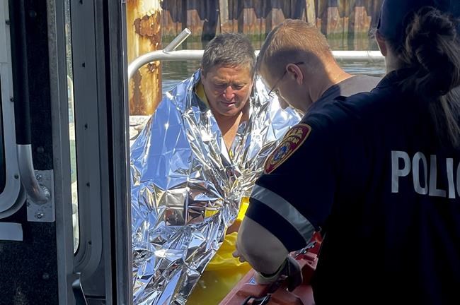Pulled out to sea by current, swimmer is rescued after treading water for 5 hours | iNFOnews.ca