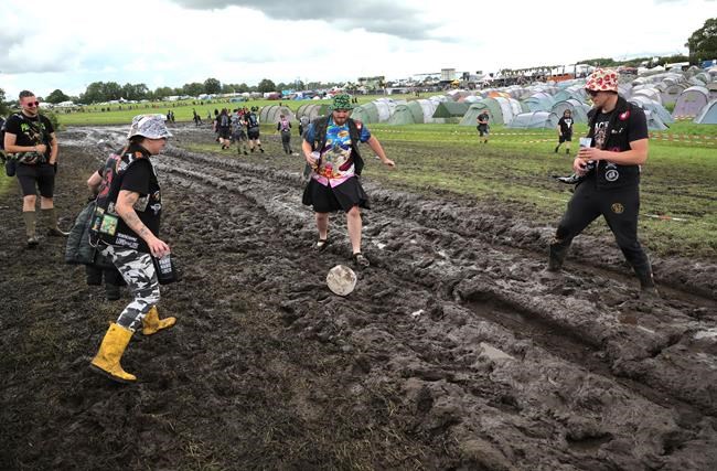 Organizers of heavy metal festival in Germany ask visitors to leave cars at home due to bad weather | iNFOnews.ca