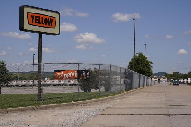 Trucking giant Yellow Corp. declares bankruptcy after years of financial struggles | iNFOnews.ca