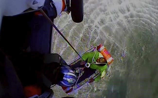 3 fishermen plucked from Atlantic waters off Nantucket by Coast Guard helicopter crew | iNFOnews.ca 3 fishermen plucked from Atlantic waters off Nantucket by Coast Guard helicopter crew | iNFOnews.ca