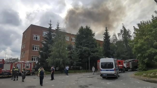 2 dead in a Russian attack on a Ukrainian city while a blast near Moscow kills 1 and wounds dozens | iNFOnews.ca 2 dead in a Russian attack on a Ukrainian city while a blast near Moscow kills 1 and wounds dozens | iNFOnews.ca