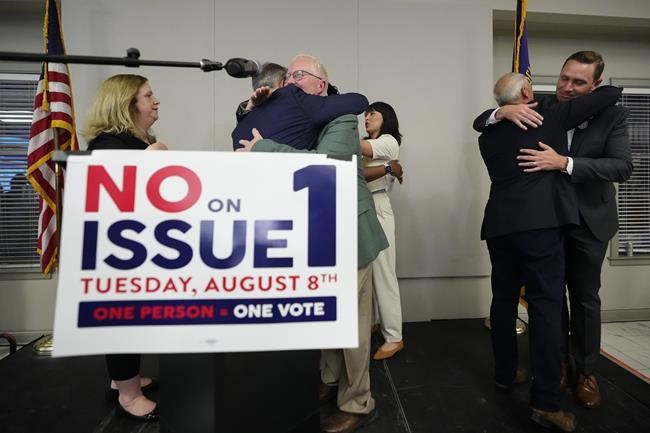 Ohio vote shows enduring power of abortion rights at ballot box, giving Democrats a path in 2024 | iNFOnews.ca Ohio vote shows enduring power of abortion rights at ballot box, giving Democrats a path in 2024 | iNFOnews.ca