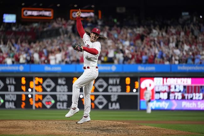 Michael Lorenzen throws a no-hitter in his home debut with the Phillies, 14th in franchise history | iNFOnews.ca