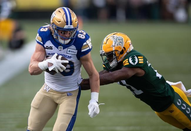 Elks lose in Edmonton again as Blue Bombers rally to 38-29 victory | iNFOnews.ca Elks lose in Edmonton again as Blue Bombers rally to 38-29 victory | iNFOnews.ca