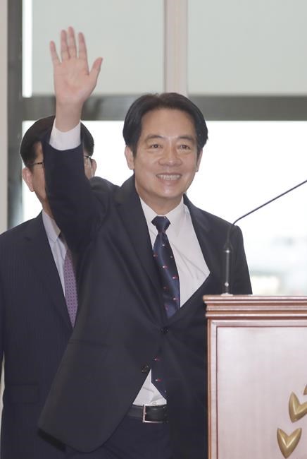 Taiwan's vice president leaves on Paraguay trip amid Chinese efforts to isolate the island | iNFOnews.ca