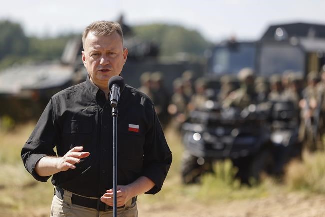 Polish minister says reinforcement at the border with Belarus is due to hostile rhetoric and actions | iNFOnews.ca Polish minister says reinforcement at the border with Belarus is due to hostile rhetoric and actions | iNFOnews.ca