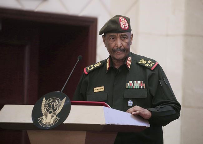 Sudan’s top army general accuses rival paramilitary of war crimes in televised speech | iNFOnews.ca
