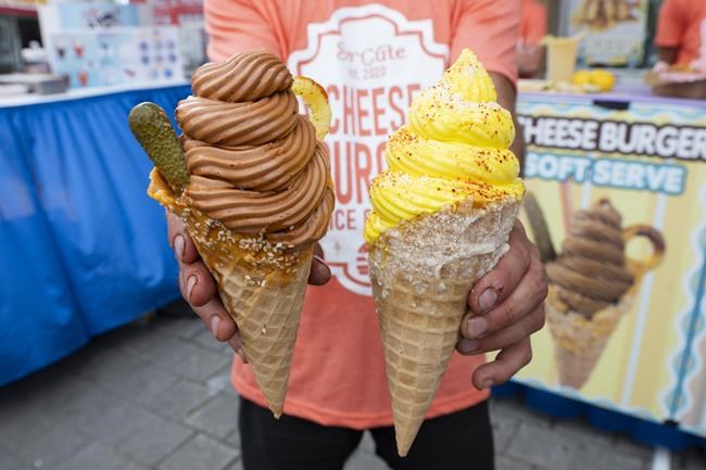 Cheese-burger flavoured ice cream, pink macaroni top food highlights at 2023 'Ex' | iNFOnews.ca