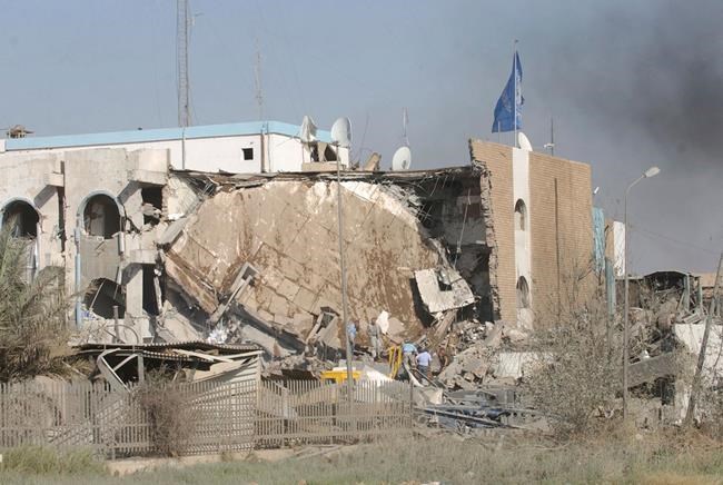 Officials commemorate 20th anniversary of deadly attack on UN headquarters in Iraq | iNFOnews.ca