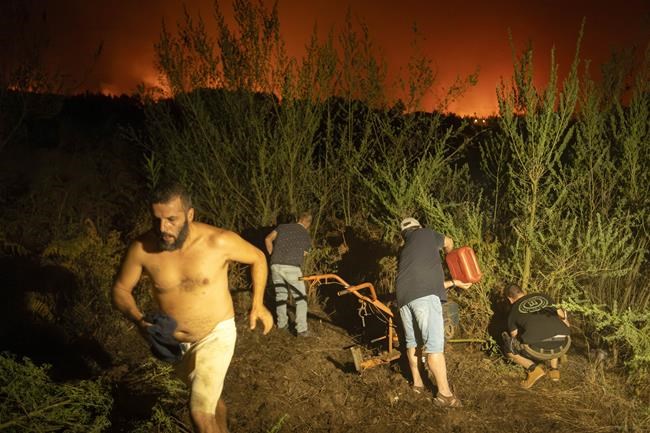 Gale-force winds are fanning dozens of wildfires across Greece, leaving 2 dead, 2 injured | iNFOnews.ca Gale-force winds are fanning dozens of wildfires across Greece, leaving 2 dead, 2 injured | iNFOnews.ca