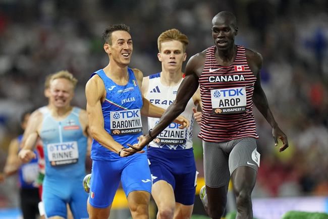 Canada's Marco Arop advances to men's 800m semifinal at World Athletics Championships | iNFOnews.ca Canada's Marco Arop advances to men's 800m semifinal at World Athletics Championships | iNFOnews.ca