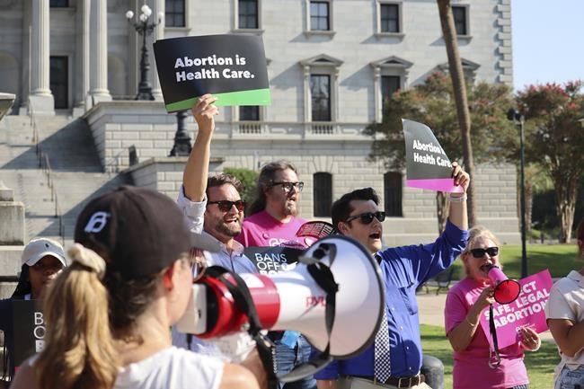 South Carolina's new all-male highest court reverses course on abortion, upholding strict 6-week ban | iNFOnews.ca