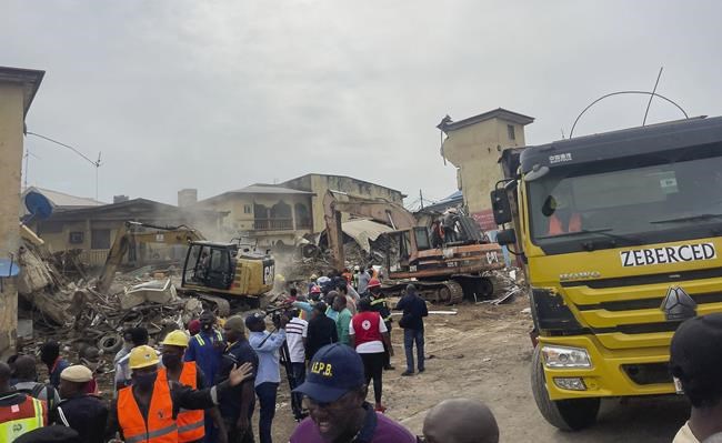 Building collapse in Nigeria's capital leaves two people dead while many are feared trapped | iNFOnews.ca