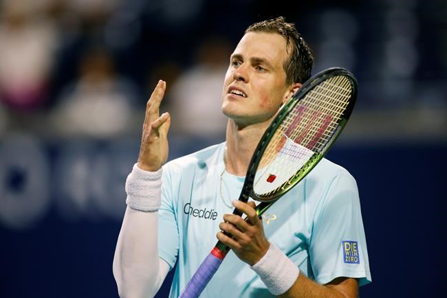 Pospisil bounced from U.S. Open qualifier | iNFOnews.ca Pospisil bounced from U.S. Open qualifier | iNFOnews.ca