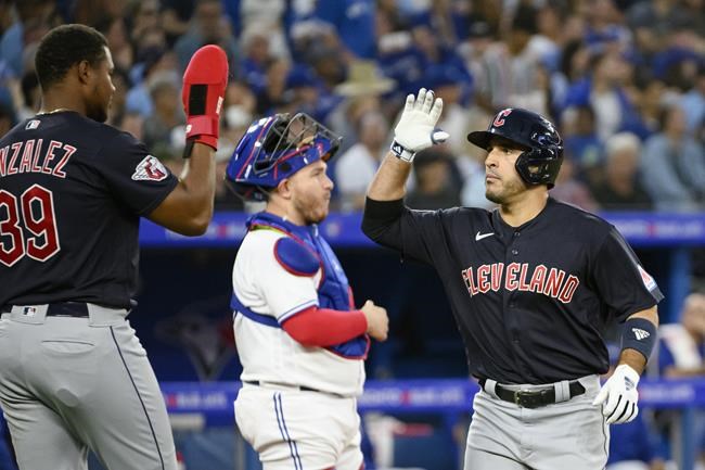 Blue Jays losing streak extends to 3 after 5-2 loss to Cleveland Guardians | iNFOnews.ca Blue Jays losing streak extends to 3 after 5-2 loss to Cleveland Guardians | iNFOnews.ca