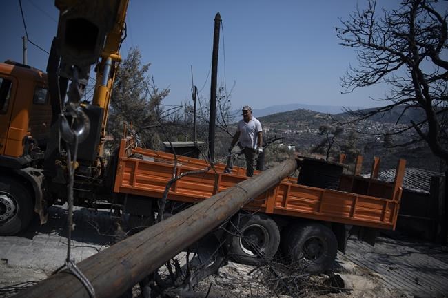 Greek authorities arrest 2 for arson while firefighters battle wildfires across the country | iNFOnews.ca Greek authorities arrest 2 for arson while firefighters battle wildfires across the country | iNFOnews.ca